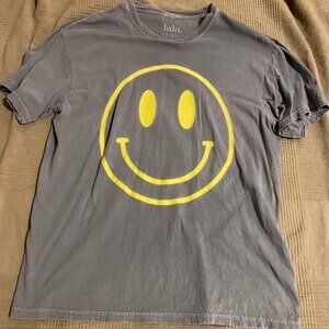 Dressed in Lala The World Needs Your Magic Oversized Tee in Sage + Neon S/M